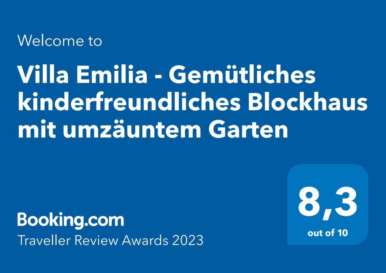 Villa Emilia - Gemuetliches Kinderfreundliches Blockhaus Mit Umzaeuntem Garten Sint Annaland Exteriör bild